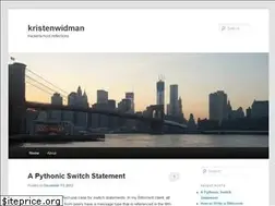 Sites similar to kristenwidman.com