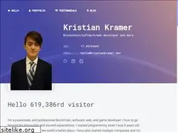 Sites similar to kristian-kramer.com