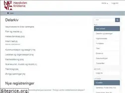 Sites similar to kristiania.brage.unit.no