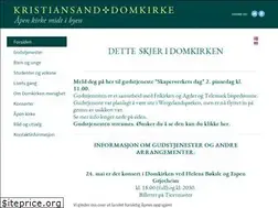 Sites similar to kristiansanddomkirke.no