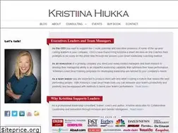 Sites similar to kristiinahiukka.com