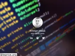 Sites similar to kristijanhusak.com