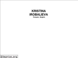 Sites similar to kristinairobalieva.com