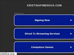 Sites similar to kristinapimenova.com