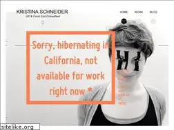Sites similar to kristinaschneider.com