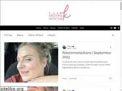 Sites similar to kristinawiththek.com