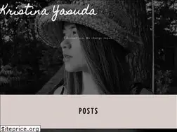 Sites similar to kristinayasuda.com