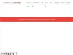 Sites similar to kristincoachcourses.com