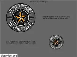 Sites similar to kristkustoms.com