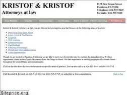 Sites similar to kristoflaw.com