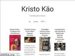 Sites similar to kristokao.com