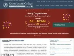 Sites similar to kristujayanti.edu.in