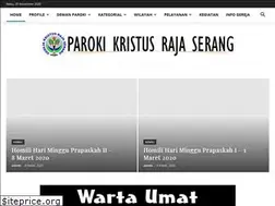 Sites similar to kristusraja.org