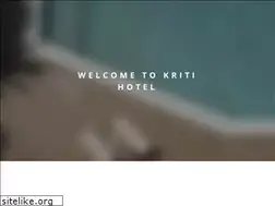 Sites similar to kriti-hotel.com