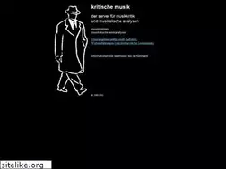 Sites similar to kritische-musik.de