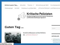 Sites similar to kritische-polizisten.de