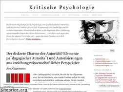Sites similar to kritische-psychologie.de