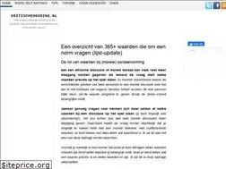 Sites similar to kritischehouding.nl