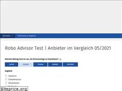 Sites similar to kritischer-roboadvisor-test.de