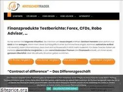 Sites similar to kritischer-trader.de