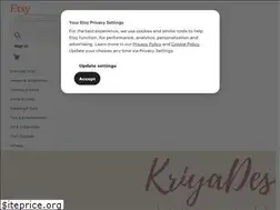 Sites similar to kriyadesign.etsy.com