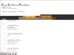 Sites similar to kriyanshsteel.in
