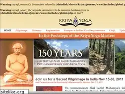 Sites similar to kriyayoga-150years.com