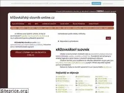 Sites similar to krizovkarsky-slovnik-online.cz