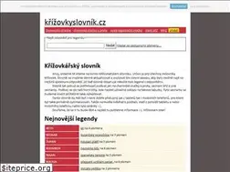 Sites similar to krizovkyslovnik.cz