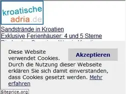 Sites similar to kroatischeadria.de