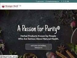 Sites similar to kroegerherb.com