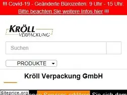 Sites similar to kroell-verpackung.de