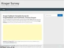 Sites similar to kroger-feedback.biz