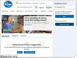 Sites similar to kroger.com