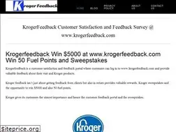 Sites similar to krogerstoresfeedback.website