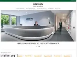 Sites similar to krohnlegal.de