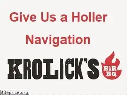 Sites similar to krolicksbbq.com