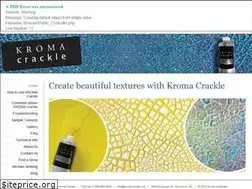 Sites similar to kromacrackle.com