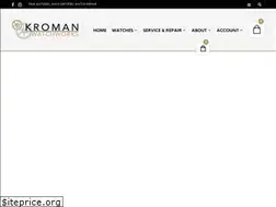 Sites similar to kromanwatchworks.com