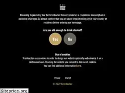 Sites similar to krombacher.com
