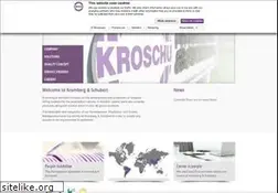 Sites similar to kromberg-schubert.com
