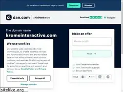 Sites similar to kromeinteractive.com