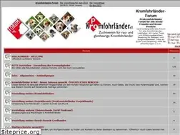 Sites similar to kromfohrlaender-forum.de