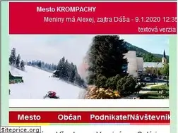 Sites similar to krompachy.sk