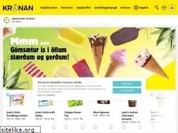 Sites similar to kronan.is