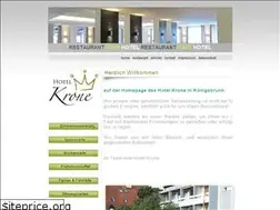 Sites similar to krone-hotel-restaurant.de
