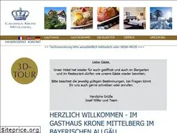 Sites similar to krone-mittelberg.de