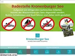Sites similar to kronenburger-see.de