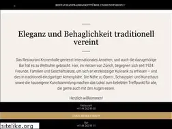 Sites similar to kronenhalle.com