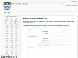 Sites similar to kronikahavirov.cz